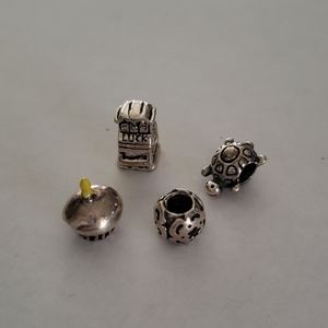 Lot of 4 charms
